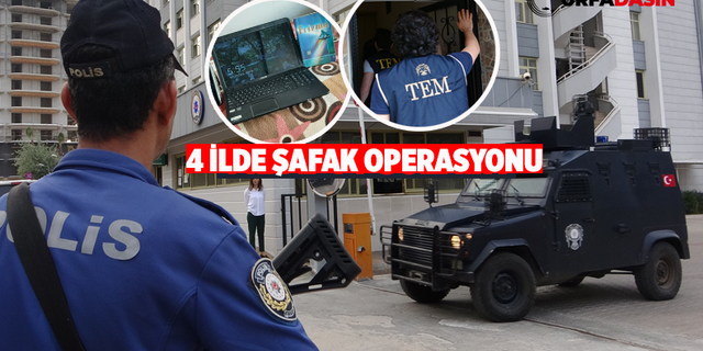 Şanlıurfa Dahil 4 İlde FETÖ Operasyonu 42 Gözaltı