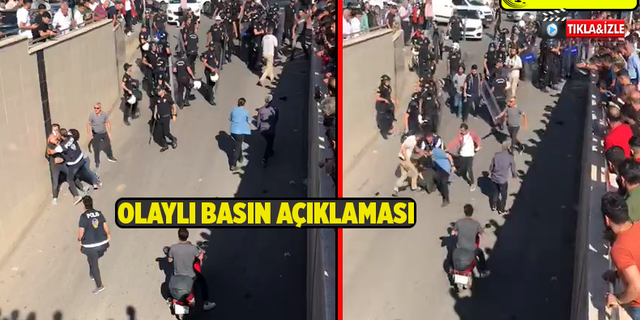 Şanlıurfa’da HDP'lilerin İzinsiz Yürüyüşüne 5 gözaltı
