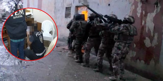 Şanlıurfa'da Terör Örgütüne Operasyon Gözaltılar Var