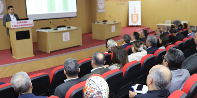 Urfa'nın 2023 Yılı Sağlık Planlama Toplantısı Yapıldı
