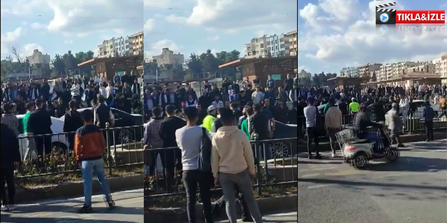 Urfa'da Kentin Merkezinde İki Grup Arasında Kavga