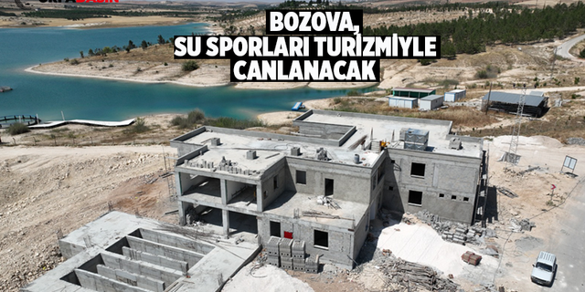 Bozova Su Sporları Merkezi İnşaatında Sona Doğru