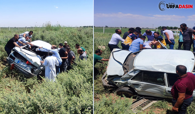 Şanlıurfa Akçakale Yolunda Feci Kaza:10 Yaralı