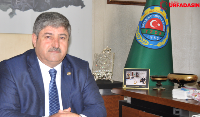 Şanlıurfa Ziraat Odası Başkanı Eyyüpoğlu’ndan Sulama Ücretlerine Zam Tepkisi