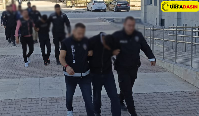 Şanlıurfa'da Uyuşturucudan 12 kişi Tutuklandı