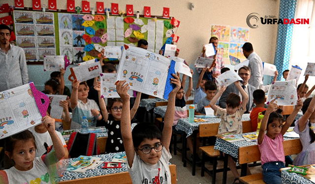 Şanlıurfa'da 750 Bin Öğrenciyi Karne Heyecanı Sardı
