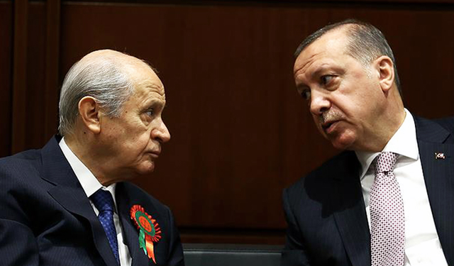 Erdoğan ve Bahçeli'den sürpriz görüşme