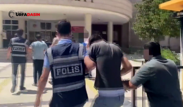 Şanlıurfa Asayiş Polisleri Suruç'ta 8 Şüpheliyi Suçüstü Yakaladı