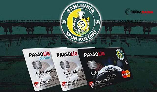 Şanlıurfaspor Maçları İçin Passolig Yeniden Devreye Girdi