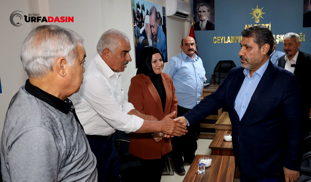 AK Parti Urfa İl Başkanı Delioğlu’ndan Viranşehir İle Ceylanpınar’a Çıkarma