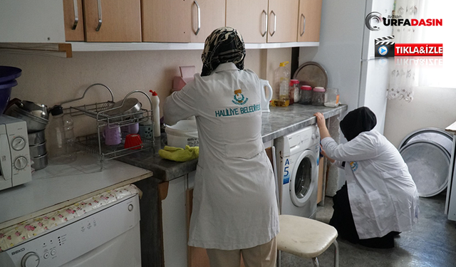 Haliliye Belediyesi 576 Hanede Evde Bakım Hizmeti Veriyor