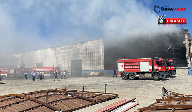 OSB'de Geri Dönüşüm Fabrikasında Büyük Yangın