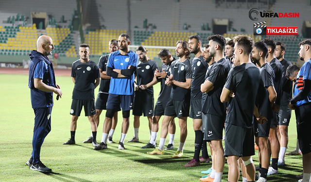 Şanlıurfaspor  11 Nisan Stadı’nda Hazırlıklarını Sürdürdü