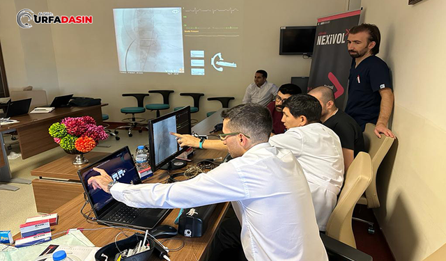 Harran Üniversitesi Hastanesi’nde “Simulasyonla İnvaziv Uygulamalar” Eğitimi Verildi