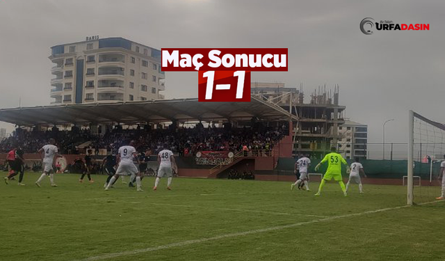 Karaköprü Belediyespor Kuşadasıspor :1-1