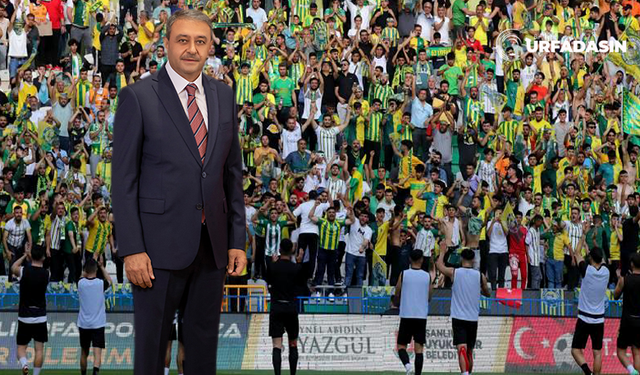Vali Hasan Şıldak: Şanlıurfaspor'u Süper Ligde Görmek İstiyorsanız "Madde 1 " Dedi ve Ekledi