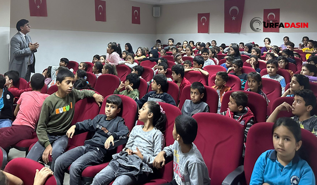 Urfa'da Öğrencilere Hikâyeyle Teknoloji Bağımlılığı Semineri Verildi