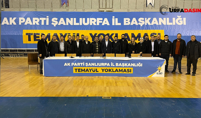 AK Parti Şanlıurfa'da Temayül Yoklamasına Hazır