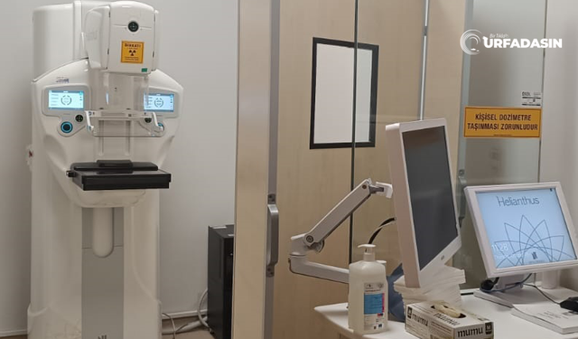 Ceylanpınar Devlet Hastanesinde Mamografi Cihazı Hizmet Vermeye Başladı