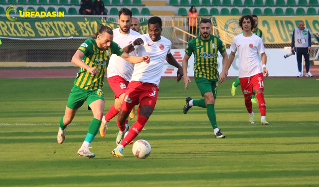 Şanlıurfaspor Kendi Sahasında Ümiraniyespor'a 1-0 Mağlup  Oldu