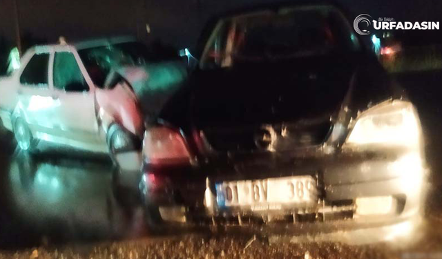 Siverek'te Trafik Kazasında 4 Kişi Yaralandı