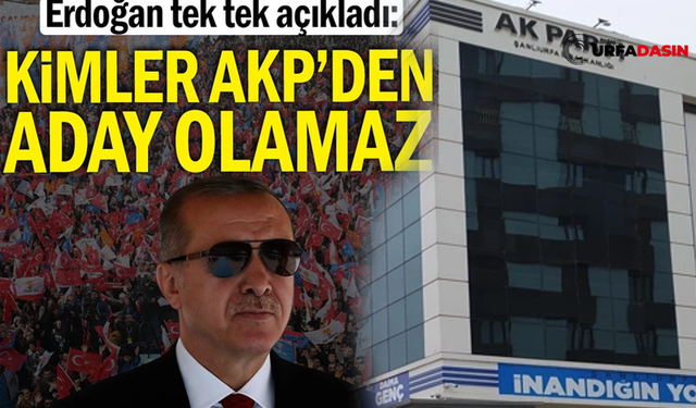 Erdoğan AK Parti'nin aday profili üzerinden teşkilata mesaj gönderdi