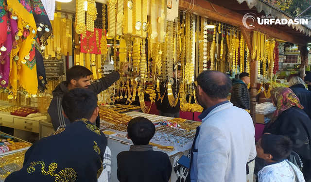 Şanlıurfa'da Düğün Sezonunda İmitasyon Altına Talep Arttı