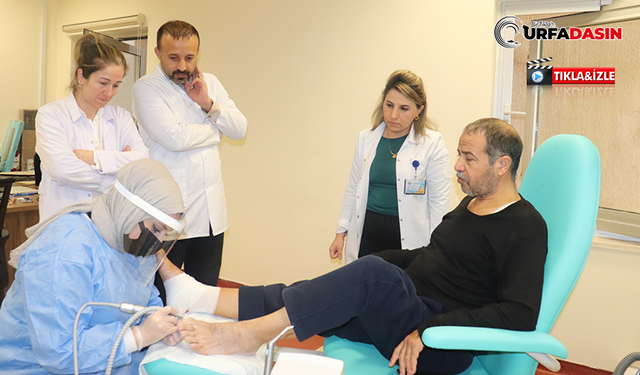 Harran Üniversitesi Hastanesi’nde Ayak Sağlığı Ünitesi Hizmete Girdi