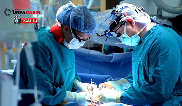 Şanlıurfa'da 65 Yaşındaki Hastanın Kalp Ameliyatı 6 Santimetrelik Kesiyle Yapıldı