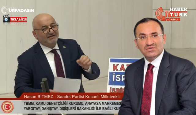 Bekir Bozdağ'dan Vefat Eden Saadet Parti Hasan Bitmez'e Başsağlığı Mesajı