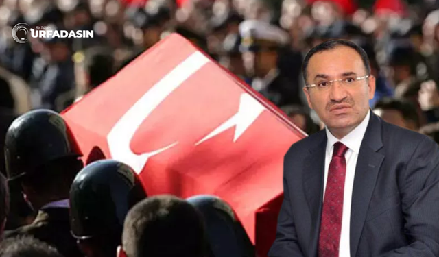 Bekir Bozdağ'dan Şehitler İçin Başsağlığı Mesajı