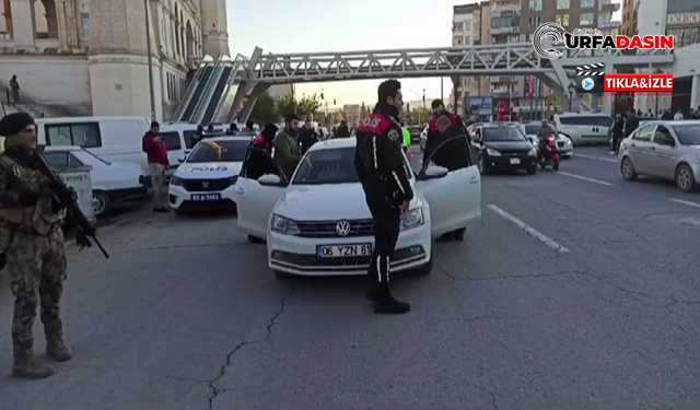 Urfa'da Huzur ve Güven Uygulaması: 14 Gözaltı