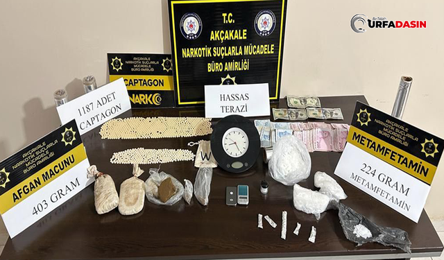Şanlıurfa’da 3 Ayrı Uyuşturucu Operasyonu: 8 Gözaltı