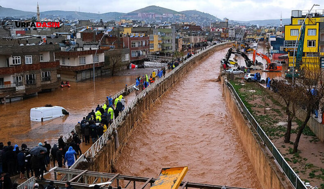 Meteoroloji'den Şanlıurfa Dahil  17 İle Sağanak Yağış Uyarısı