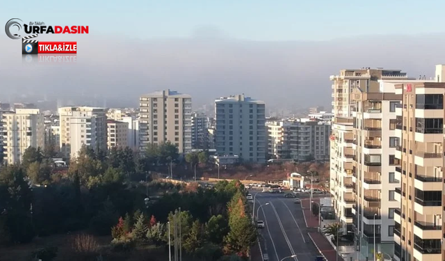 Şanlıurfa'da Bulut Aşağı İndi !