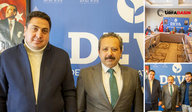 Şanlıurfa’da Übeyt Tokdemir de DEVA Partisi’ne Katıldı