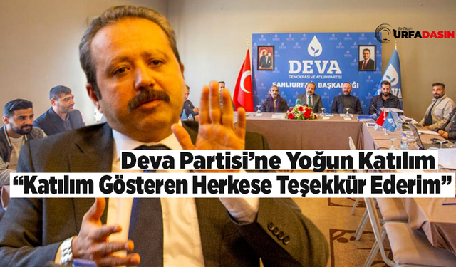 Deva Partisi Şanlıurfa İl Başkanlığı 3 Günlük Çalıştayını Tamamladı