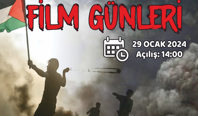 Şanlıurfa'da Filistin Film Günleri Etkinliği Düzenlenecek