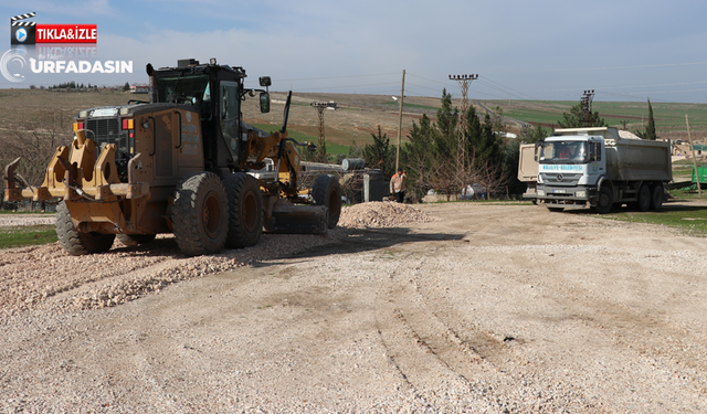 Haliliye’de Kırsal Mahalleler Yeni Yollarına Kavuşuyor  