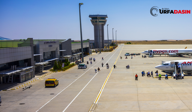 Şanlıurfa GAP Havalimanında Bir Yılda Kaç Kişi Uçtu
