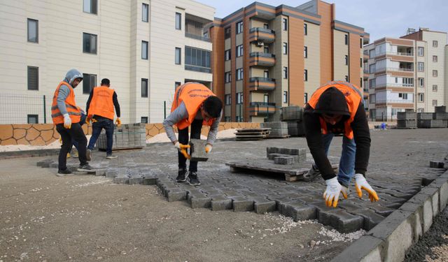 Narlıkuyu'da Üstyapı Çalışmalarıyla Yollar Yenileniyor