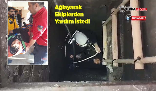 Şanlıurfa’da Rögar Çukuruna Düşen Çocuk Yaralandı, İtfaiye Ekiplerince Kurtarıldı