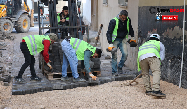 Haliliye'de Hummalı Üst Yapıda Çalışması