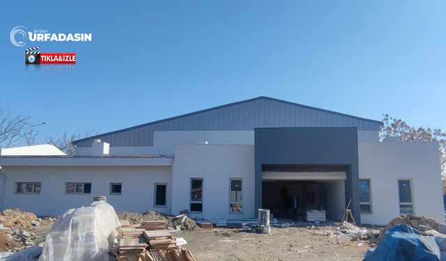 Şanlıurfa Büyükşehrin 6 spor tesisinin inşaatı devam ediyor