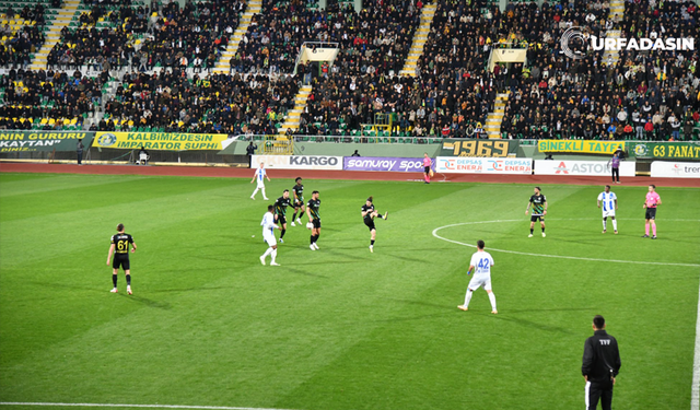 Şanlıurfaspor Tuzla Maçında 0-0 Berabere Kaldı