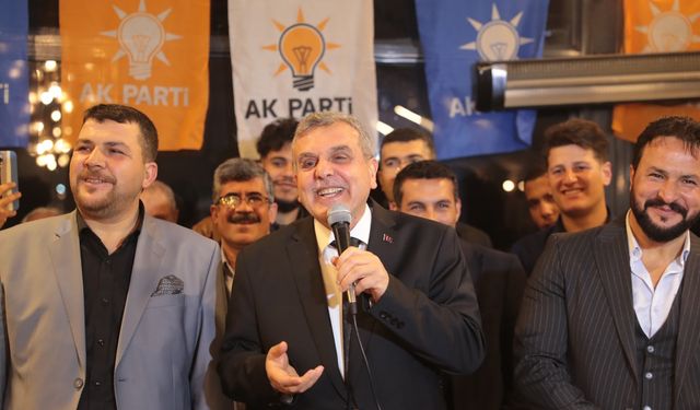 Acem ve Afadle Aşiretlerinden Beyazgül İle AK Parti Adaylarına Destek