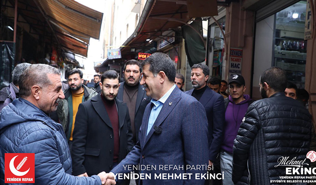 Mehmet Ekinci: “Eyyübiye'nin Esnafı, Bu Şehrin Kalbidir”