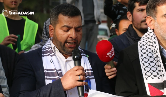 Siverek'te "Büyük Filistin Yürüyüşü" Düzenlendi