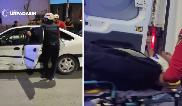 Şanlıurfa Şehitlik Mahallesinde Trafik Kazası:1 Yaralaı