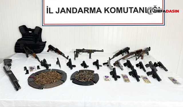 Şanlıurfa Dahil 63 İlde “MERCEK-14” Operasyonları, Yüzlerce Silah Ele Geçirildi